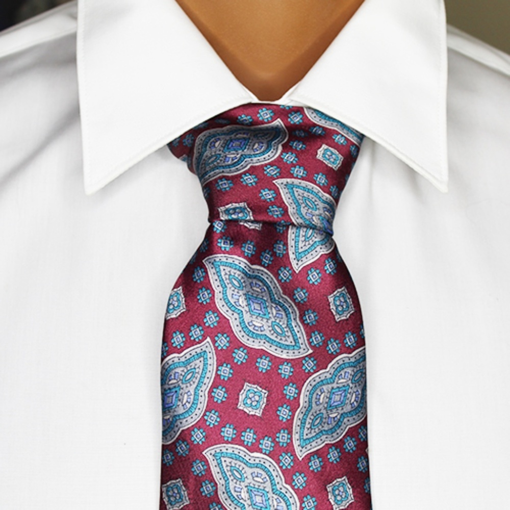 Ketch Tie Mens USA Multi Color L 56 X W 3.50 Short